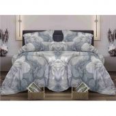 Постельное белье 2сп с Евро бязь наб.120г/м2 (нав.70х70 2шт.), Богема серый Постельное белье 2сп с Евро бязь наб.120г/м2 (нав.70х70 2шт.), Богема серый