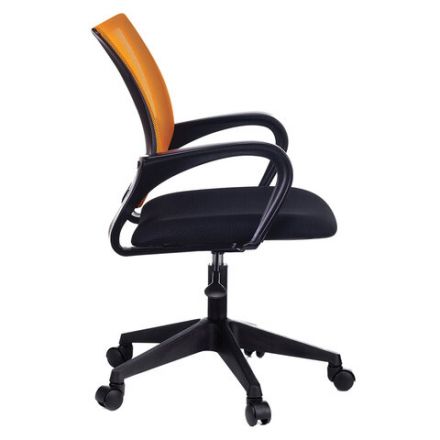 Кресло BRABIX "Fly MG-396", с подлокотниками, сетка, оранжевое/черное, 532084 Кресло BRABIX "Fly MG-396", с подлокотниками, сетка, оранжевое/черное, 532084