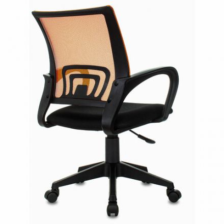 Кресло BRABIX "Fly MG-396", с подлокотниками, сетка, оранжевое/черное, 532084 Кресло BRABIX "Fly MG-396", с подлокотниками, сетка, оранжевое/черное, 532084