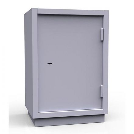 Шкаф для бумаг металлический ШБС-01-06 серый (440х360х650 мм)