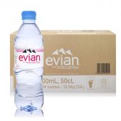 Вода минеральная Evian ПЭТ, негаз, 0,5л Вода минеральная Evian ПЭТ, негаз, 0,5л