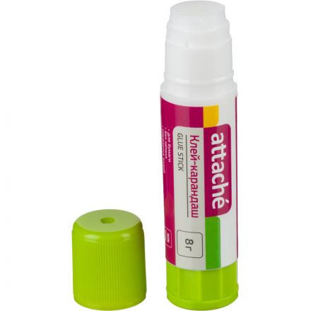 Клей-карандаш 8г Attache Клей-карандаш 8г Attache