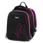 Рюкзак Först F-Cloud "Butterfly Harmony" 37*28,5*16,5см, 3 отделения, 3 кармана, анатомическая спинка