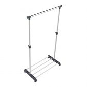 Вешалка EL_гардеробная CH-4345 т.серый/св.серый/хром (888308/В1-65)