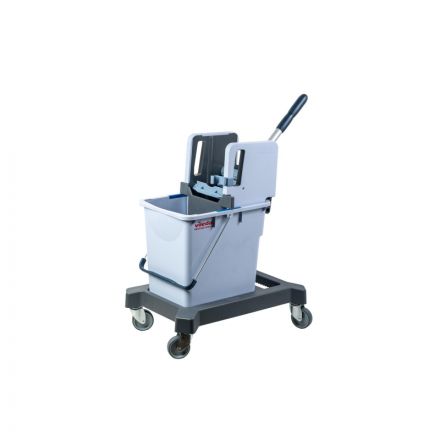 Тележка одноведерная 25л с вертик. отжимом на платф без тр.ручкой 149098 Тележка одноведерная 25л с вертик. отжимом на платф без тр.ручкой 149098