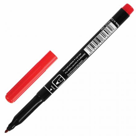Маркер перманентный CENTROPEN 2536, КРАСНЫЙ, тонкий наконечник, 1 мм, трехгранная зона захвата, 6 2536 0104 Маркер перманентный CENTROPEN 2536, КРАСНЫЙ, тонкий наконечник, 1 мм, трехгранная зона захвата, 6 2536 0104