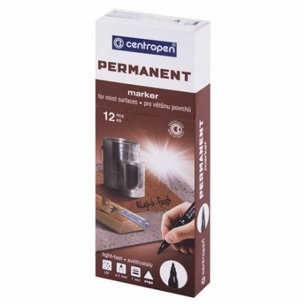 Маркер перманентный CENTROPEN 2536, КРАСНЫЙ, тонкий наконечник, 1 мм, трехгранная зона захвата, 6 2536 0104 Маркер перманентный CENTROPEN 2536, КРАСНЫЙ, тонкий наконечник, 1 мм, трехгранная зона захвата, 6 2536 0104