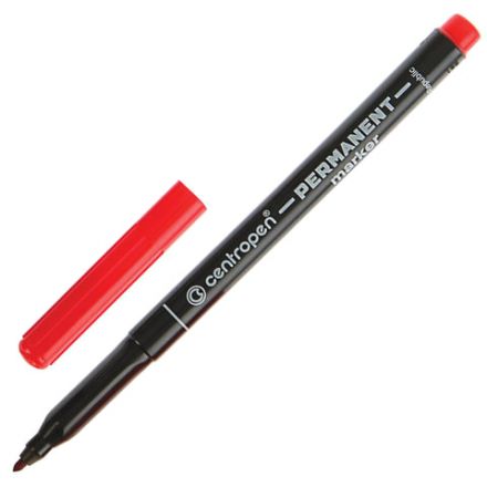 Маркер перманентный CENTROPEN 2536, КРАСНЫЙ, тонкий наконечник, 1 мм, трехгранная зона захвата, 6 2536 0104 Маркер перманентный CENTROPEN 2536, КРАСНЫЙ, тонкий наконечник, 1 мм, трехгранная зона захвата, 6 2536 0104