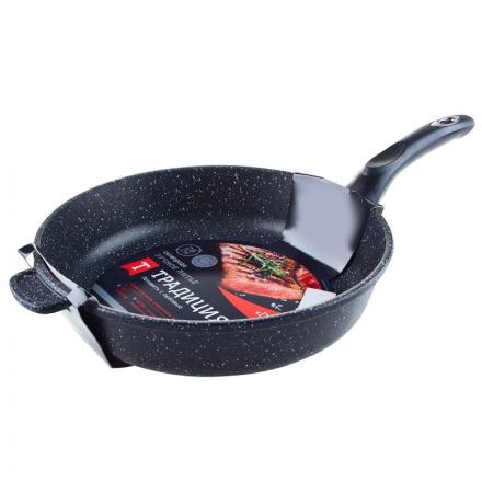 Сковорода Традиция, АП, литой алюм., d=28см, Гранит (60067269)