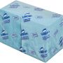 Салфетки бумажные Luscan Profi Pack 1-слойные 24х24 пастель голубые 400 штук в упаковке