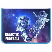 Папка для труда на молнии ЮНЛАНДИЯ А4, 1 отделение, откидная планка, органайзер, "Football", 270986 Папка для труда на молнии ЮНЛАНДИЯ А4, 1 отделение, откидная планка, органайзер, "Football", 270986