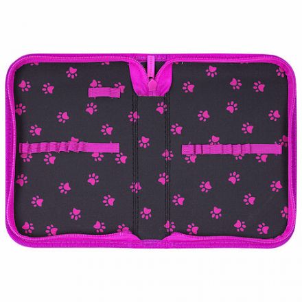 Пенал BRAUBERG, 1 отделение, полиэстер, 21х14 см, "Black Cat", 271529