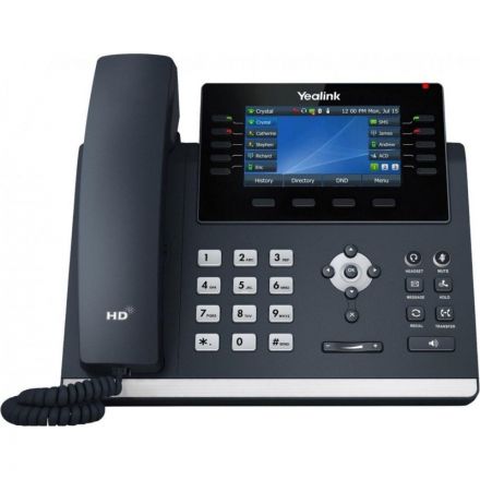 Ip-телефон Yealink SIP-T46U,2 порта USB, 16 аккаунтов,BLF,PoE,GigE,без БП Ip-телефон Yealink SIP-T46U,2 порта USB, 16 аккаунтов,BLF,PoE,GigE,без БП