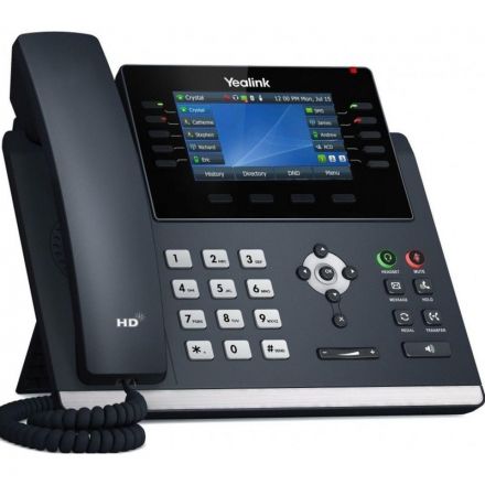 Ip-телефон Yealink SIP-T46U,2 порта USB, 16 аккаунтов,BLF,PoE,GigE,без БП Ip-телефон Yealink SIP-T46U,2 порта USB, 16 аккаунтов,BLF,PoE,GigE,без БП