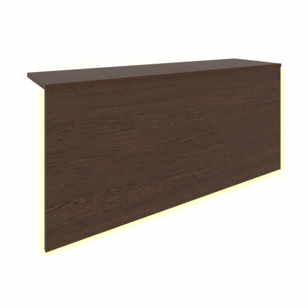 Style Накладка с подсветкой (для Л.МП-5) Л.Н-5С Венге 1160*321*536