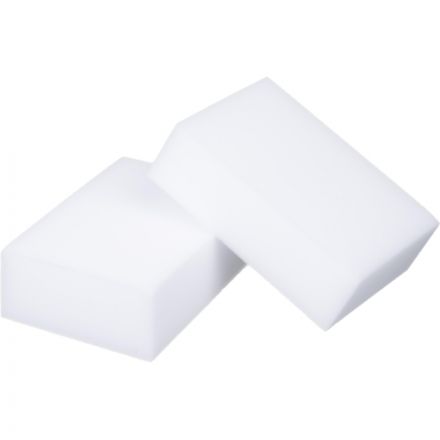 Губка меламиновая Luscan для деликатной очистки 10x6 см (2 штуки в упаковке) Губка меламиновая Luscan для деликатной очистки 10x6 см (2 штуки в упаковке)