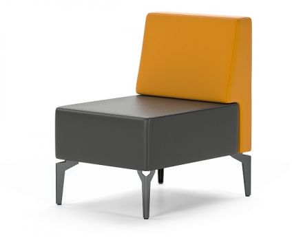 Одноместный модуль Chairman Лайт  530х720х800 к/з Экотекс 3023