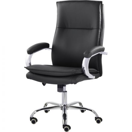 Кресло UP_EChair СН-701 Куба В хром ХДП Ср S-0401 (черный) Кресло UP_EChair СН-701 Куба В хром ХДП Ср S-0401 (черный)