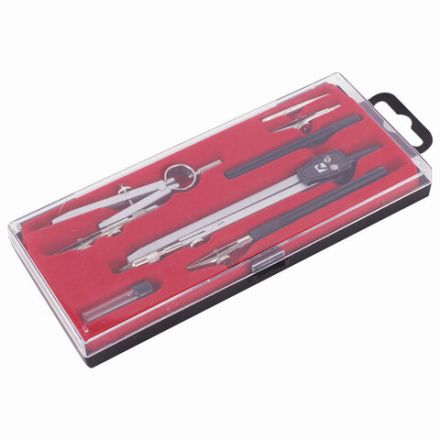 Готовальня BRAUBERG "Architect", 7 предметов: циркуль + кронциркуль с рейсфедором, рейсфедер + держатель, 2 вставки, грифель, 210346 Готовальня BRAUBERG "Architect", 7 предметов: циркуль + кронциркуль с рейсфедором, рейсфедер + держатель, 2 вставки, грифель, 210346