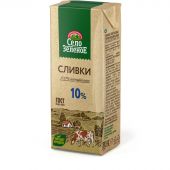 Сливки Село Зеленое 10% 0,2 кг