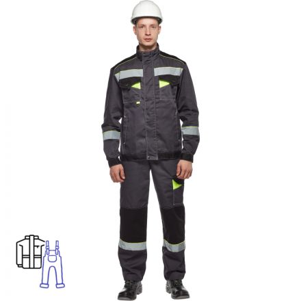 Костюм рабочий летний Корвет СОП с п/к (р.52-54) 182-188 Костюм рабочий летний Корвет СОП с п/к (р.52-54) 182-188