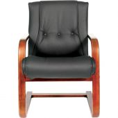 Конференц-кресло VT_Chairman 653V черная нат.кожа/экокожа Конференц-кресло VT_Chairman 653V черная нат.кожа/экокожа