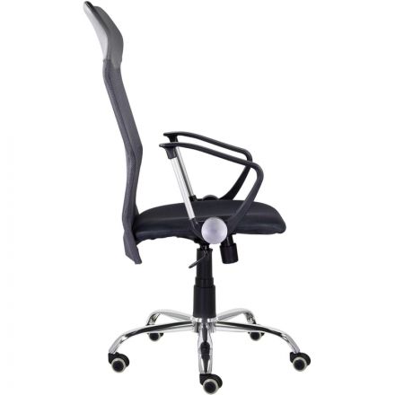 Кресло UP_Ультра Нептун хром Cp Z11/TW-01/Е11-к (черный) Кресло UP_Ультра Нептун хром Cp Z11/TW-01/Е11-к (черный)