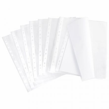 Папки-файлы перфорированные А4 BRAUBERG "МАТОВЫЕ EXTRA 600", КОМПЛЕКТ 100 шт., ПЛОТНЫЕ, 60 мкм, 229664 Папки-файлы перфорированные А4 BRAUBERG "МАТОВЫЕ EXTRA 600", КОМПЛЕКТ 100 шт., ПЛОТНЫЕ, 60 мкм, 229664