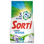 Порошок для машинной стирки Sorti "Супер Эконом", 6кг Порошок для машинной стирки Sorti "Супер Эконом", 6кг