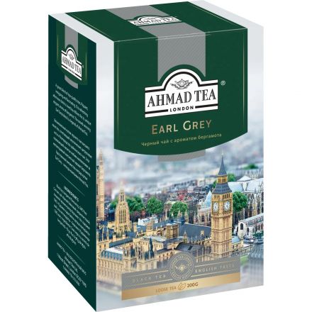 Чай Ahmad Tea Earl Grey черный с бергамотом листовой, 200г 1290-012 Чай Ahmad Tea Earl Grey черный с бергамотом листовой, 200г 1290-012