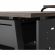 Стол офисный Kobor TR-160/60 1600x600x750 Черный муар/Дуб чарльстон