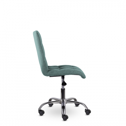 Кресло СН-211 Пронто хром QH21-1307 (бирюзовый) Кресло СН-211 Пронто хром QH21-1307 (бирюзовый)