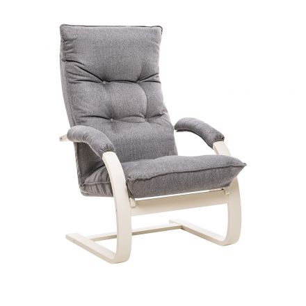 Кресло-трансформер Leset Монако, Слоновая кость, Malmo 90, Ткань Рогожка