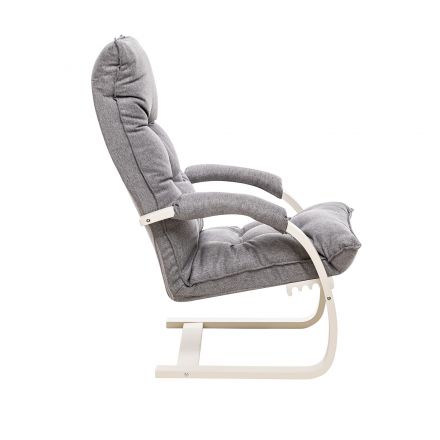 Кресло-трансформер Leset Монако, Слоновая кость, Malmo 90, Ткань Рогожка