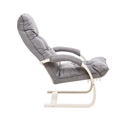 Кресло-трансформер Leset Монако, Слоновая кость, Malmo 90, Ткань Рогожка