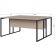 Рабочая станция Easy Loft 241S006 Ш1580 2раб.места дуб скандин