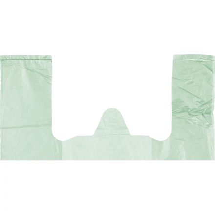 Пакет-майка ПНД цветной 15 мкм (30+18х55 см, 100 штук в упаковке) Пакет-майка ПНД цветной 15 мкм (30+18х55 см, 100 штук в упаковке)