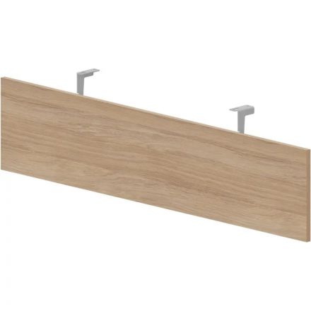 Панель лицевая Artwood для стола 136х30х1.8см Дуб свет/Алюминий UVF160OWAL