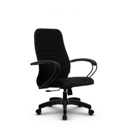 Кресло Метта SU-CP-10 черное/черное Pl