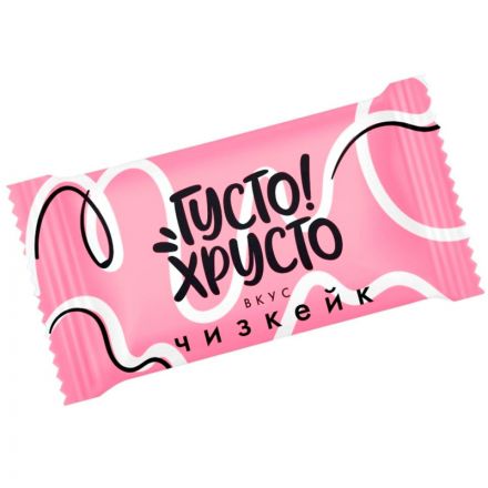 Конфеты ГустоХрусто Чизкейк вафельные 0,5кг Конфеты ГустоХрусто Чизкейк вафельные 0,5кг