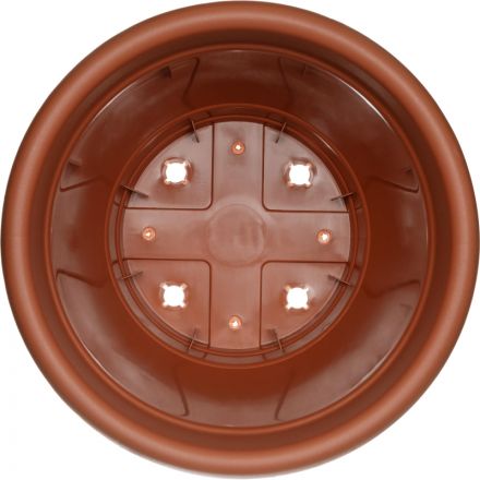Горшок для цветов Борнео D 340 mm, 12,7л  терракотовый ING42034FТР