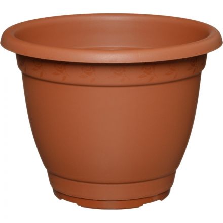 Горшок для цветов Борнео D 340 mm, 12,7л  терракотовый ING42034FТР