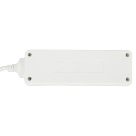 Удлинитель сетевой SONNEN U-135, 3 розетки, без заземления, 6 А, 5 м, белый, 511430 Удлинитель сетевой SONNEN U-135, 3 розетки, без заземления, 6 А, 5 м, белый, 511430