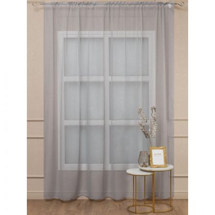 Тюль Amore Mio Однотонная вуаль 6PL 1160-039 3,0x2,7 м 1 шт Серый