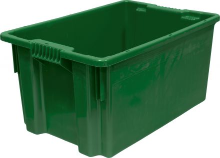 Ящик 600х400х300 сплошной  зелёный