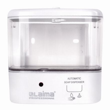 Дозатор для жидкого мыла LAIMA CLASSIC, НАЛИВНОЙ, СЕНСОРНЫЙ, 0,6 л, ABS-пластик, белый, 607316 Дозатор для жидкого мыла LAIMA CLASSIC, НАЛИВНОЙ, СЕНСОРНЫЙ, 0,6 л, ABS-пластик, белый, 607316