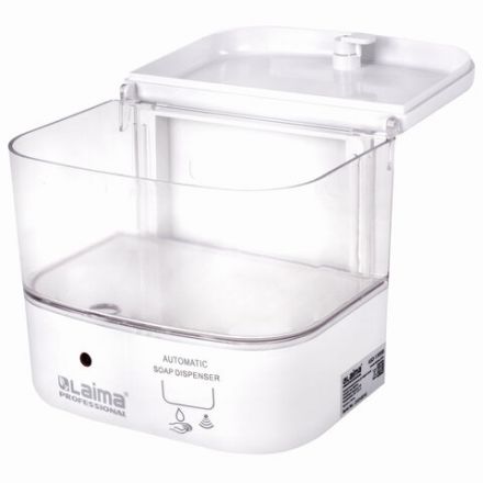 Дозатор для жидкого мыла LAIMA CLASSIC, НАЛИВНОЙ, СЕНСОРНЫЙ, 0,6 л, ABS-пластик, белый, 607316 Дозатор для жидкого мыла LAIMA CLASSIC, НАЛИВНОЙ, СЕНСОРНЫЙ, 0,6 л, ABS-пластик, белый, 607316