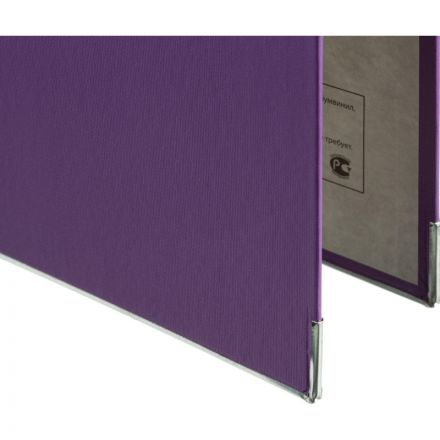Папка-регистратор Комус Экономи 50мм фиолетовая, ПБП1, карм.кор., мет.уг Папка-регистратор Комус Экономи 50мм фиолетовая, ПБП1, карм.кор., мет.уг