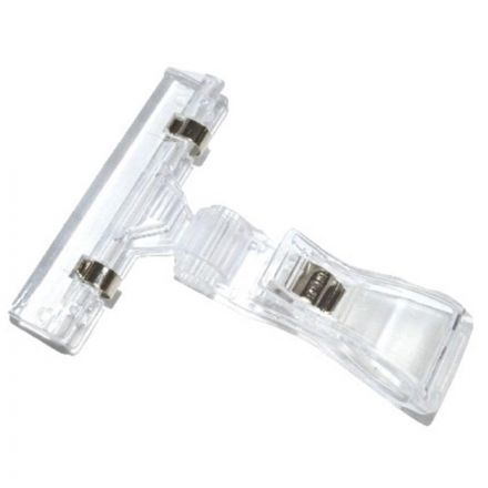 Ценникодержатель подвесной на прищепке унив.с шир.