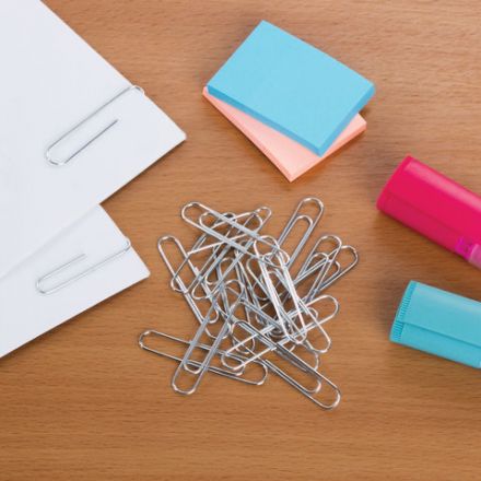 Скрепки большие 50 мм, BRAUBERG, оцинкованные, 50 шт., в картонной коробке, 227589 Скрепки большие 50 мм, BRAUBERG, оцинкованные, 50 шт., в картонной коробке, 227589